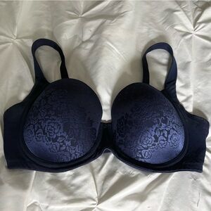 36DD Soma lined underwire bra NAVY